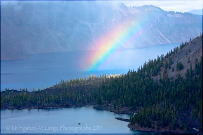 Crater Lake Rainbow