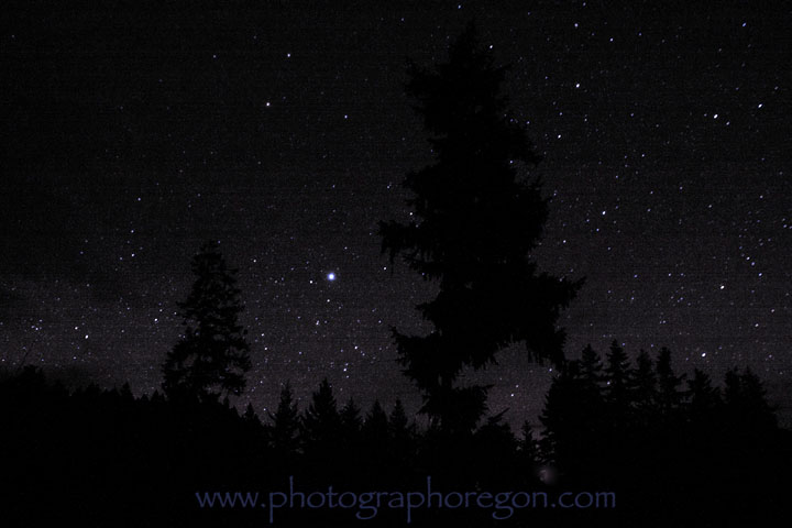 Oakridge Oregon starscape