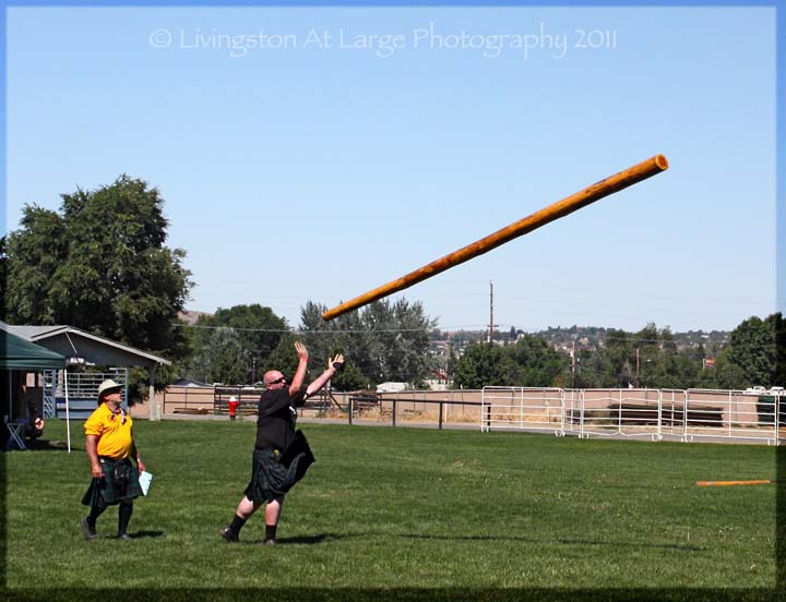 festival caber toss