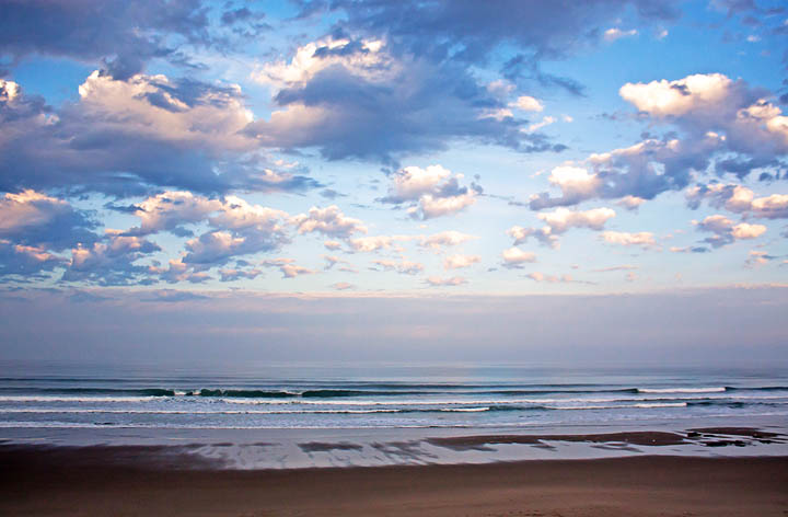 Oregon coast early morning