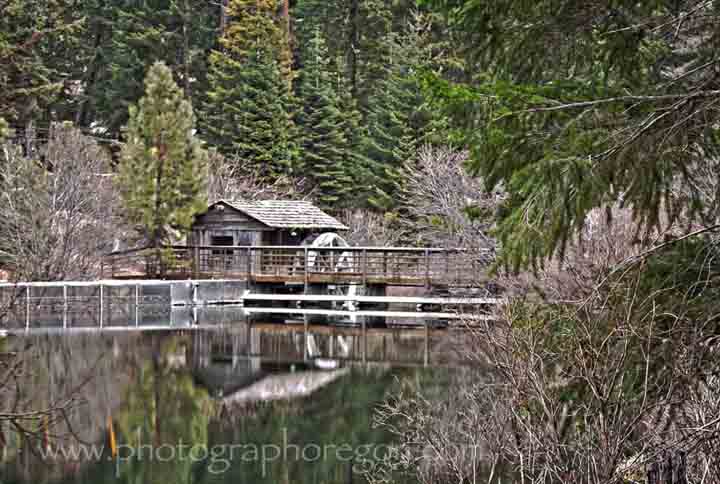 Oregon vintage power station