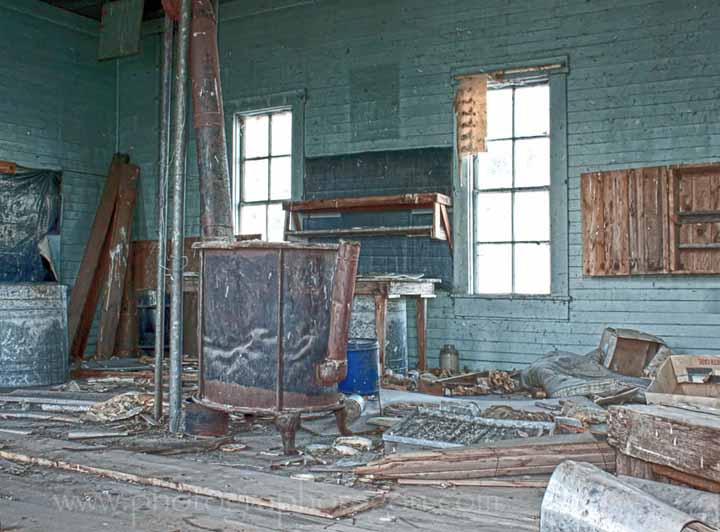 harris schoolhouse interior