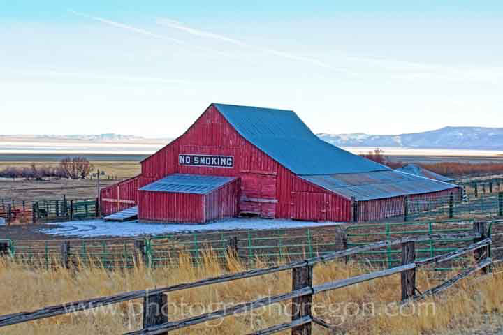 No smoking barn