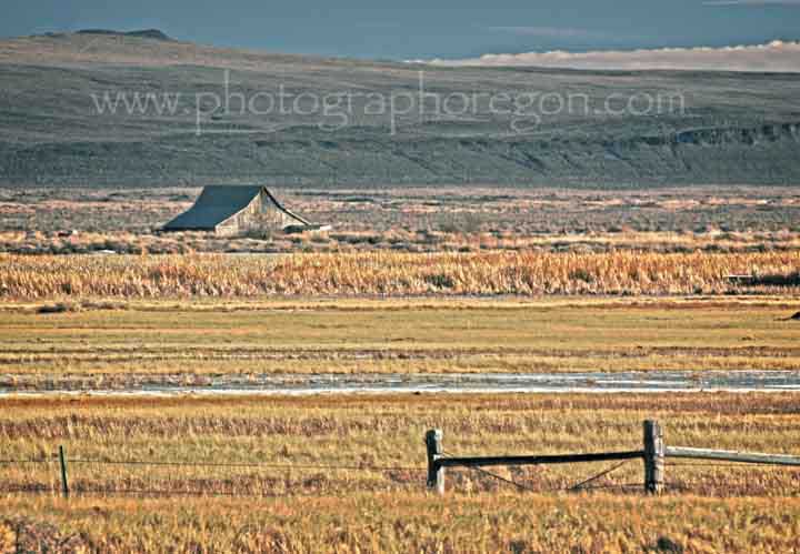 Summer Lake River Ranch Barn