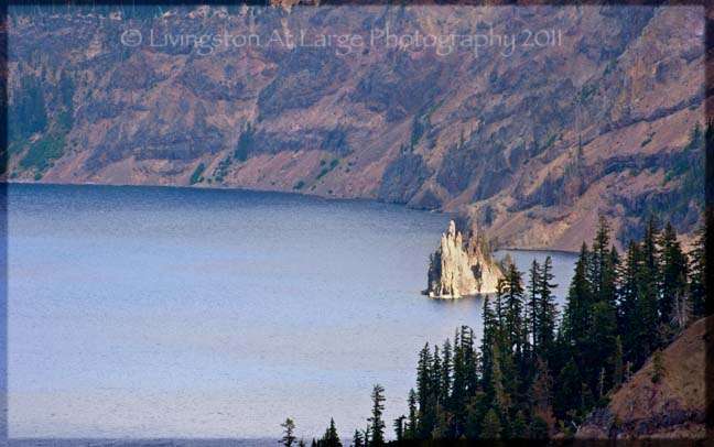 Crater Lake ship rock Crater Lake ship rock