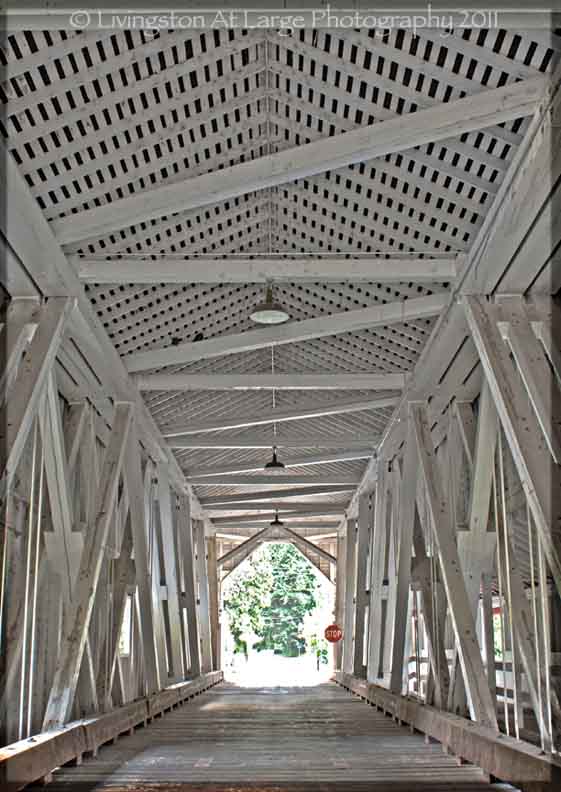 Oregon Covered Bridges-Westfir Interior Oregon Covered Bridges-Westfir Interior